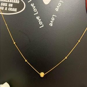 18k real gold necklace